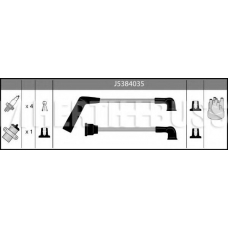 J5384035 NIPPARTS Ккомплект проводов зажигания