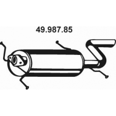 49.987.85 EBERSPACHER Глушитель выхлопных газов конечный