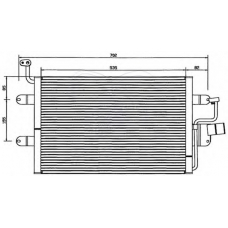 30A0013 ELECTRO AUTO Конденсатор, кондиционер