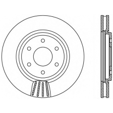 BDR2375.20 OPEN PARTS Тормозной диск