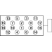 HBS295 PAYEN Комплект болтов головки цилидра
