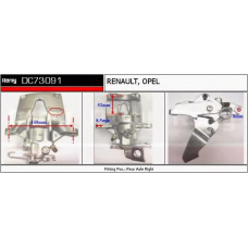 DC73091 DELCO REMY Тормозной суппорт