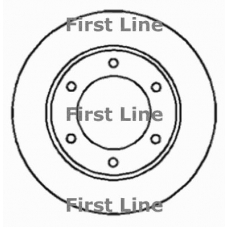 FBD1204 FIRST LINE Тормозной диск