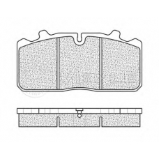 025 290 8826 MEYLE Комплект тормозных колодок, дисковый тормоз