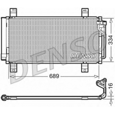 DCN44008 DENSO Конденсатор, кондиционер