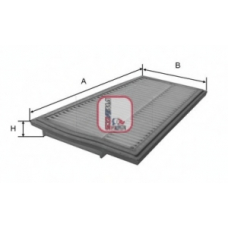 S 3463 A SOFIMA Воздушный фильтр