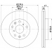 MDC1822 MINTEX Тормозной диск