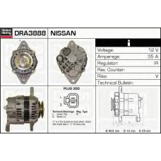 DRA3888 DELCO REMY Генератор