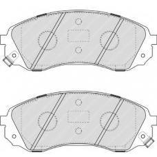 FSL4113 FERODO Комплект тормозных колодок, дисковый тормоз