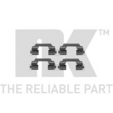 7933649 NK Комплектующие, колодки дискового тормоза