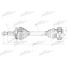 PDS0173 PATRON Приводной вал