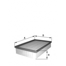 PC2208E AC Delco Воздушный фильтр