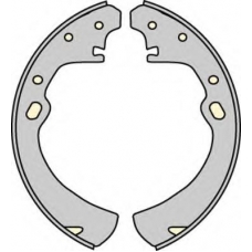 M743 MGA Комплект тормозных колодок