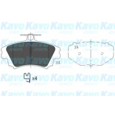 KBP-5519 KAVO PARTS Комплект тормозных колодок, дисковый тормоз