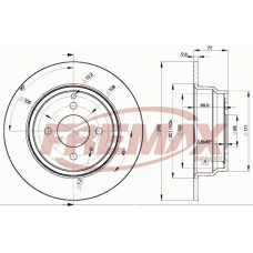 BD-4970 FREMAX Тормозной диск