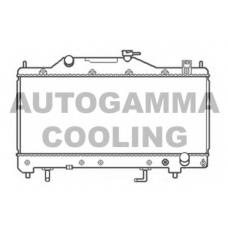 103813 AUTOGAMMA Радиатор, охлаждение двигателя