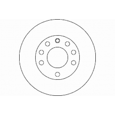 MDC1843 MINTEX Тормозной диск