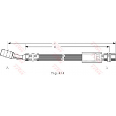 PHD474 TRW Тормозной шланг