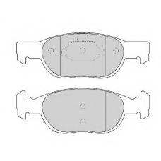 FD6730A NECTO Комплект тормозных колодок, дисковый тормоз