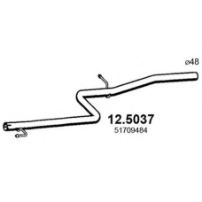 12.5037 ASSO Труба выхлопного газа