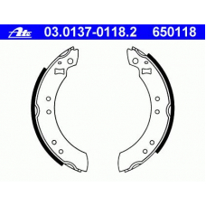 03.0137-0118.2 ATE Комплект тормозных колодок