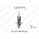 L20170<br />LYNX<br />L20170 h1 24v 70w p14.5s лампа автомоб. lynx
