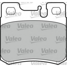 540443 VALEO Комплект тормозных колодок, дисковый тормоз