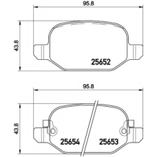 8DB 355 020-761 HELLA Комплект тормозных колодок, дисковый тормоз