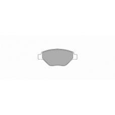 853 SIMER Комплект тормозных колодок, дисковый тормоз