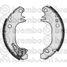 S 61 513 BREMBO Комплект тормозных колодок