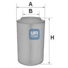 27.627.00 UFI Воздушный фильтр