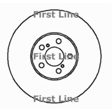 FBD558 FIRST LINE Тормозной диск