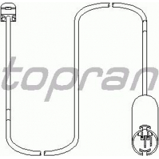 500 666 TOPRAN Датчик, износ тормозных колодок