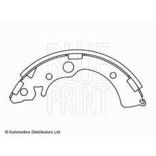 ADH24114 BLUE PRINT Комплект тормозных колодок