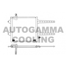 101603 AUTOGAMMA Конденсатор, кондиционер