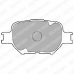 LP1804 DELPHI Комплект тормозных колодок, дисковый тормоз