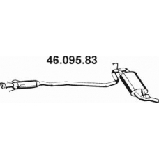 46.095.83 EBERSPACHER Глушитель выхлопных газов конечный