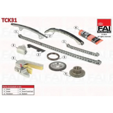 TCK31 FAI AutoParts Комплект цели привода распредвала