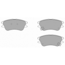 FBP-1576 FREMAX Комплект тормозных колодок, дисковый тормоз