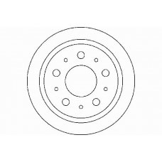 MDC2058 MINTEX Тормозной диск