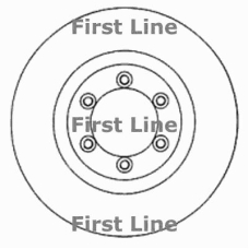 FBD1648 FIRST LINE Тормозной диск