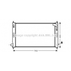 MTA2207 AVA Радиатор, охлаждение двигателя
