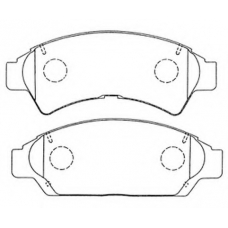 FP1050 FIT Комплект тормозных колодок, дисковый тормоз
