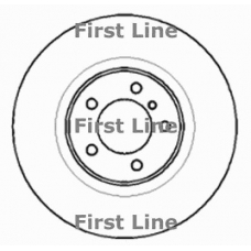 FBD1254 FIRST LINE Тормозной диск