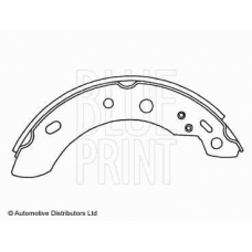 ADN14151 BLUE PRINT Комплект тормозных колодок