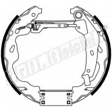 16309 fri.tech. Комплект тормозных колодок
