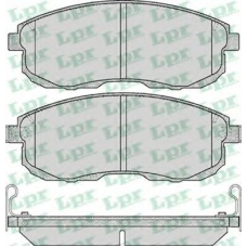 05P090 LPR Комплект тормозных колодок, дисковый тормоз