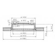 BDC3550 QUINTON HAZELL Тормозной диск