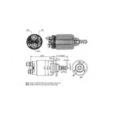 ZM1731 ERA Тяговое реле, стартер