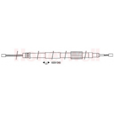 431292B BENDIX Трос, стояночная тормозная система